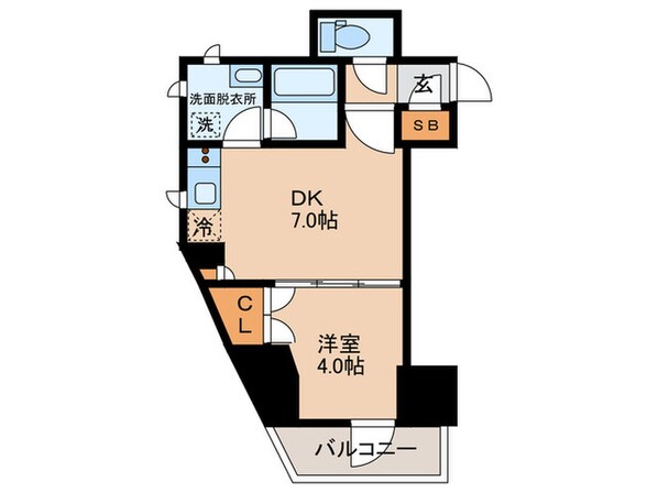 レジディア文京本郷Ⅳの物件間取画像